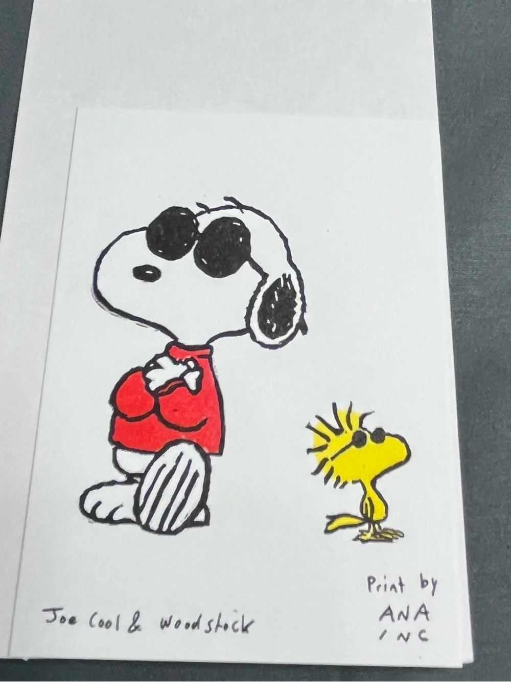 SNOOPY In Style x Ana Inciardi Prints Full Set of 5 Peanuts Fashion NYC Theme